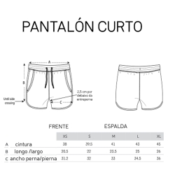 Pantalón curto