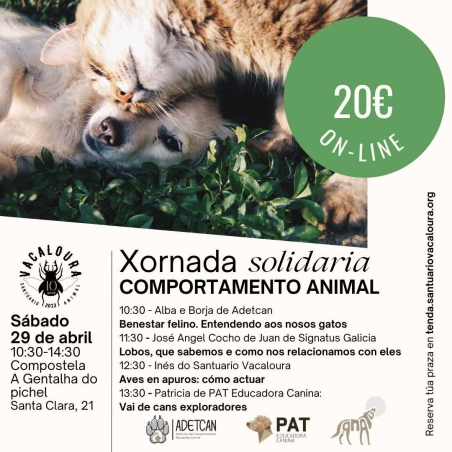 Jornada Solidaria COMPORTAMIENTO ANIMAL - VERSIÓN EN LÍNEA
